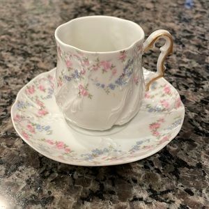 M R Don Limoges demitasse cup and saucer